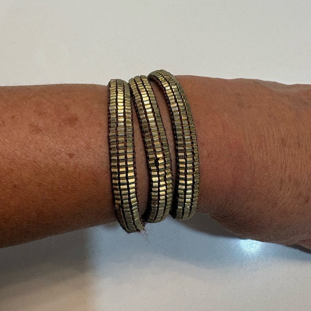 Elegant Gold-Toned Bracelet Set